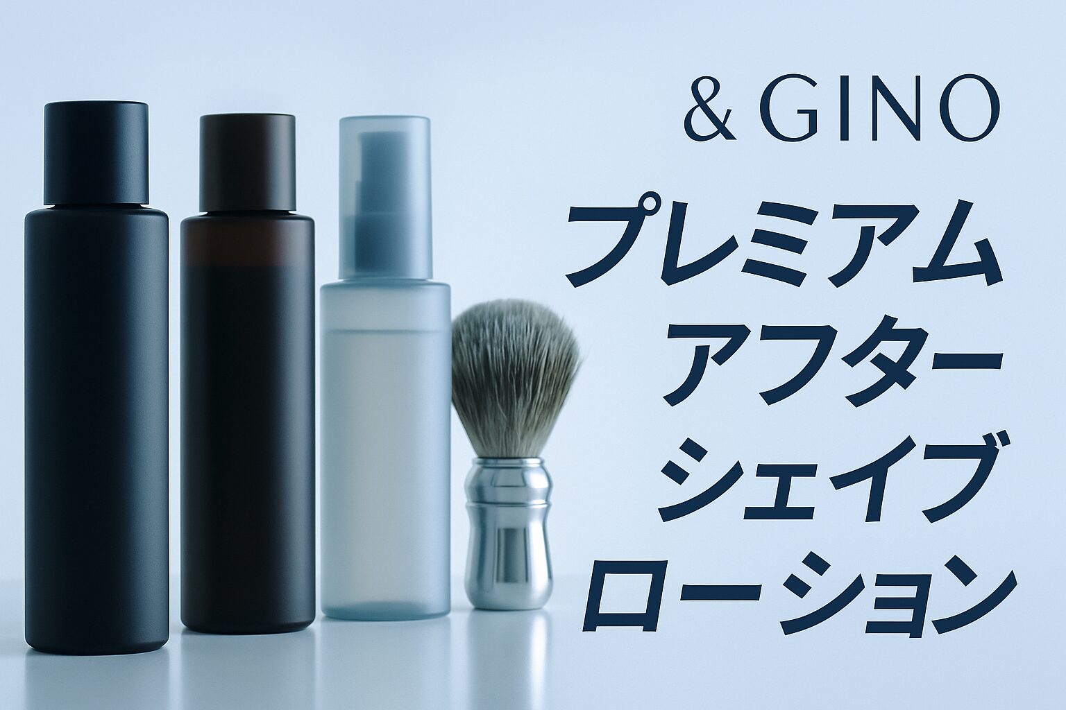 ＆GINOプレミアムアフターシェイブローション